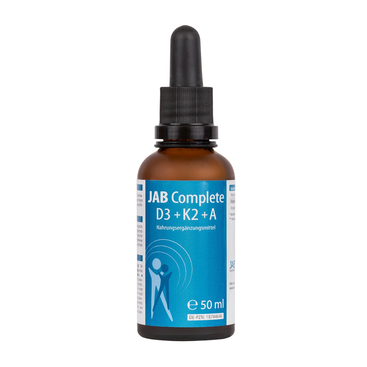 JAB Complete D3+K2+A Nahrungsergänzungsmittel